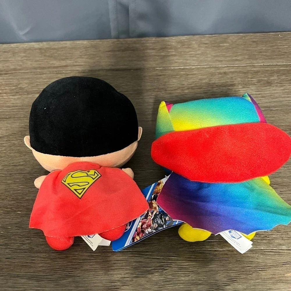 DC Comics Superman & Batgirl‎ Plush Stuffed Animals Superhero Kids Toy
